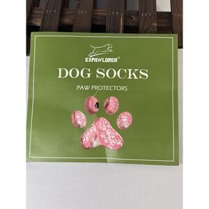 EXPAWLORER Dog Socks for Hot Pavement to Prevent Licking Paws, Anti Slip Dog SMA